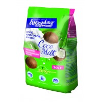 Молоко сухое кокосовое 50% жирности ТМ EVERYDAY(в пакете), 200г