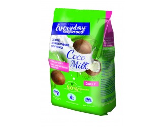  Powdered coconut milk 50% fat (package), 200g