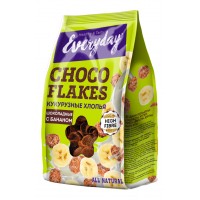 EVERYDAY chocolate corn flakes with banana, 200 g