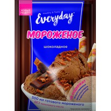 Dry dessert EVERYDAY for ice cream with chocolate flavor, 55 g