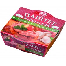 Pork pate "Farm with shamps" , HUNGROW, 90 g 