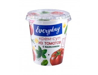 Крем-суп EVERYDAY из томатов с базиликом (стакан), 36 г