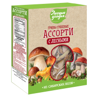 Грибы сушеные ЛЕСНЫЕ УГОДЬЯ Ассорти с лесными грибами (картон), 40 г
