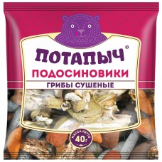 Natural dry mushrooms, aspen mushrooms, Potapych, 40 g
