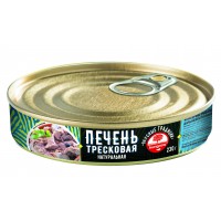 Печень тресковая HUNGROW натуральная 230 г.