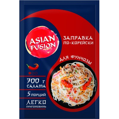 Заправка ASIAN FUSION для фунчозы по-корейски, 80г