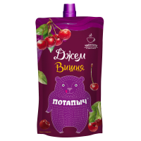 Potapych, cherry jam, 300 g