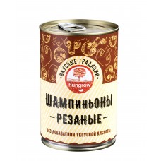 Champignon HUNGROW canned sliced with a key 400 g