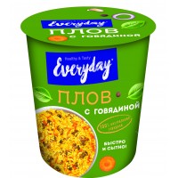 Рис EVERYDAY плов с говядиной, 60г