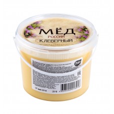 Мёд натуральный клеверный, ЛЕСНЫЕ УГОДЬЯ, 700 г