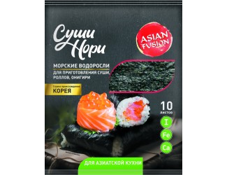 Seaweed Sushi-nori ASIAN FUSION original 10 sheets