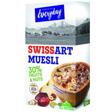 Мюсли "Swiss art muesli" с фруктами, орехами и семечками, 300 г
