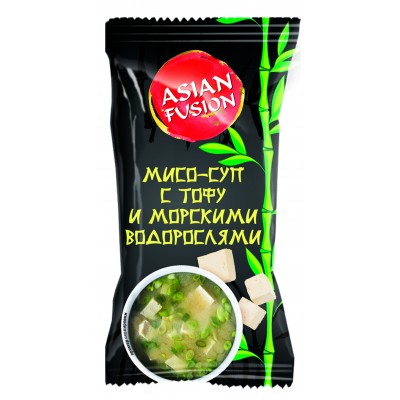 Miso soup with tofu and seaweed Asian Fusion, 12 g