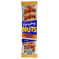 Nut bar EVERYDAY NUTS Almond-Salted caramel, 40 g 