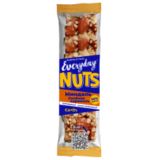 Nut bar EVERYDAY NUTS Almond-Salted caramel, 40 g 