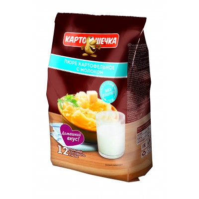 Mashed potatoes with milk (package), 320 g