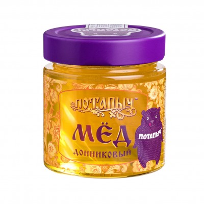 Natural liquid melilot honey, Potapych, 250 g