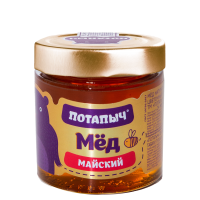 Мёд натуральный ПОТАПЫЧ майский, 250 г