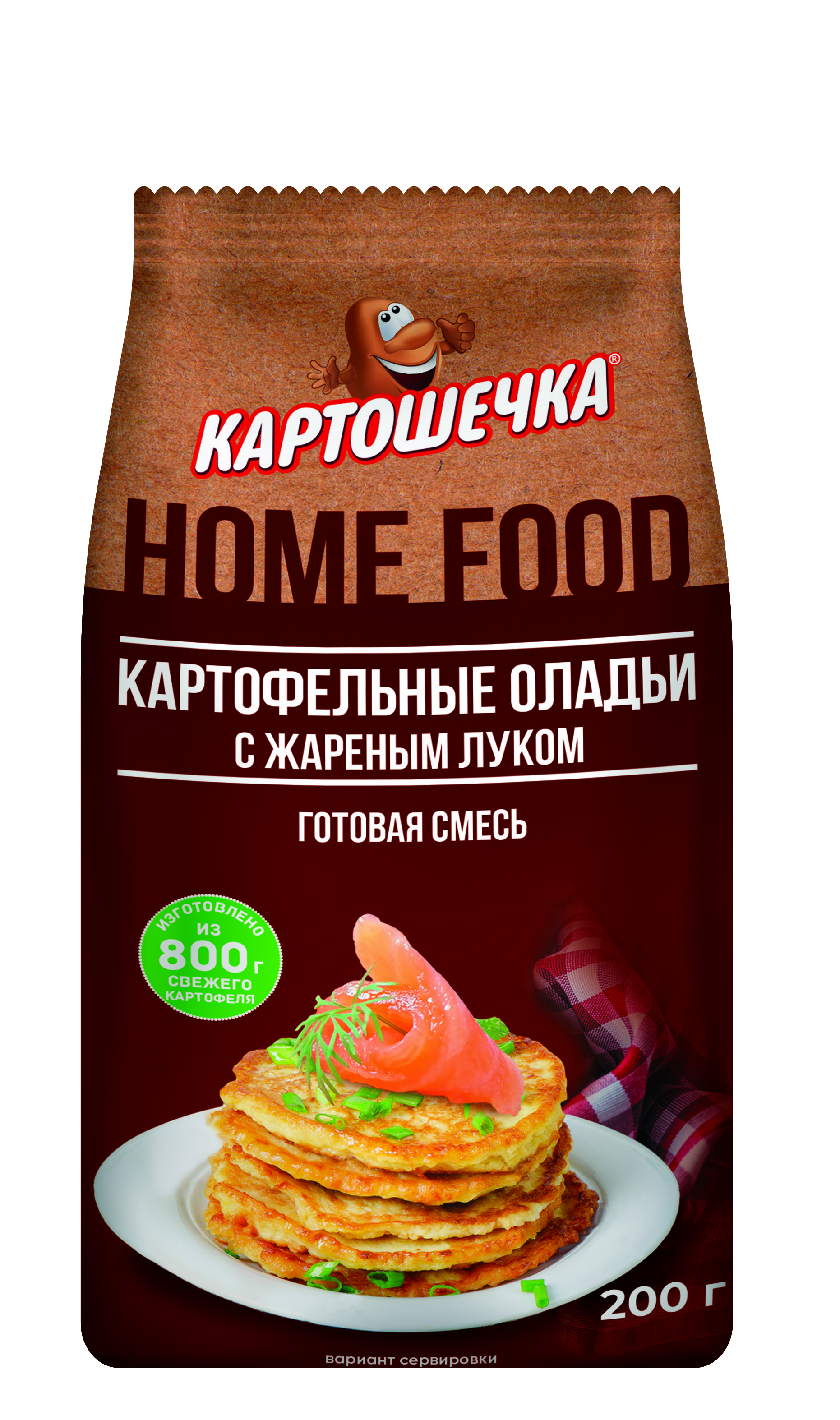 Новинка, готовая смесь для приготовления картофельных оладий